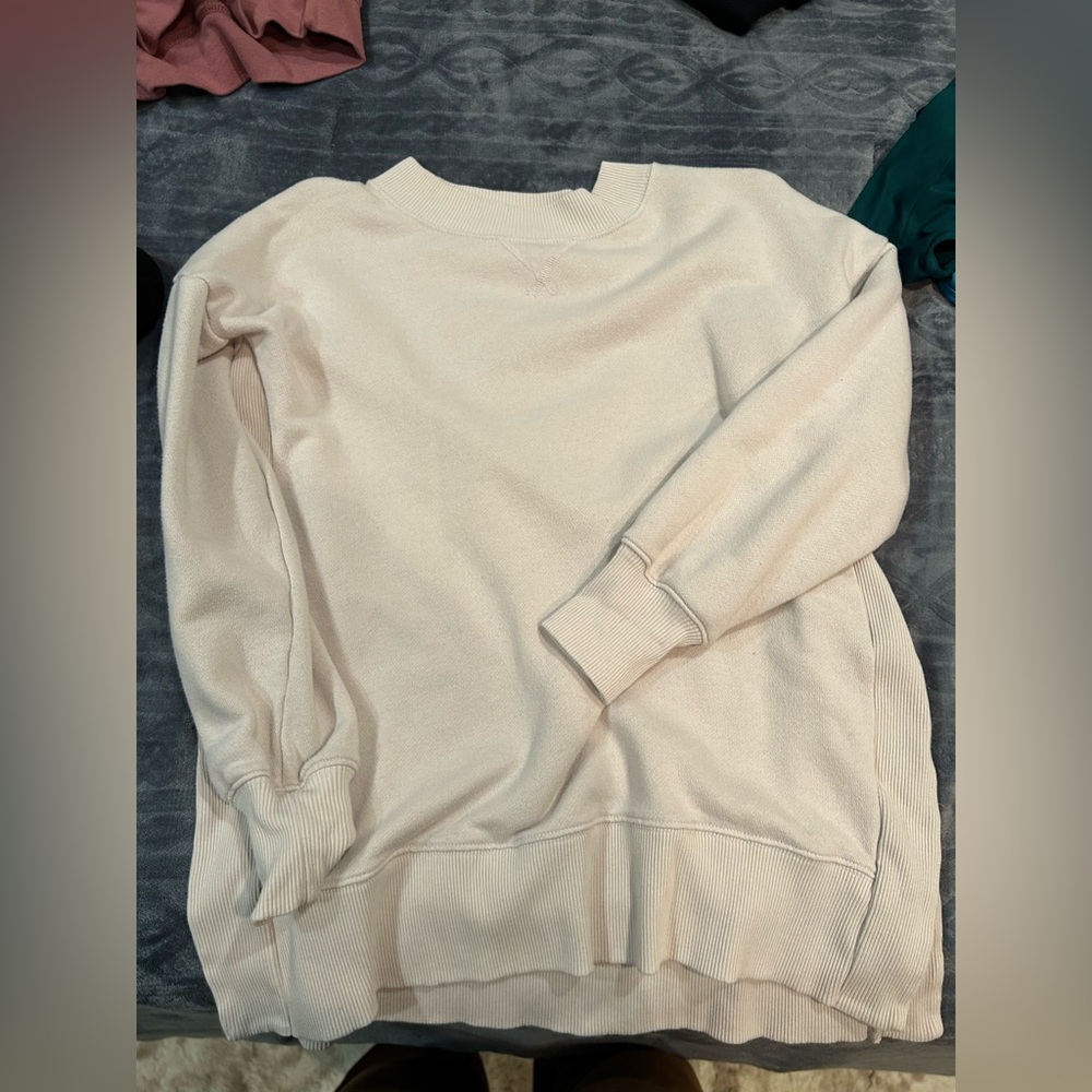 Baby pink arie sweater